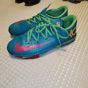 NIKE EUC KD 6 G "HERO" TURBO YOUTH SNEAKERS SHOES. SIZE 6.5Y